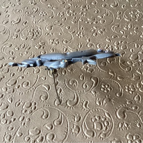 JJ Jonette Half Moon World & Stars Celestial Brooch 🌙✨🪐⭐️🌙 - Picture 5 of 8